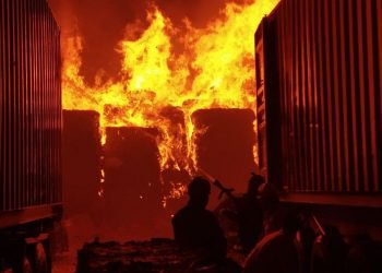 kebakaran Batam Center