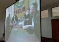 Sidang virtual di Pengadilan Negeri Batam. (Foto: Joni Pandiangan)