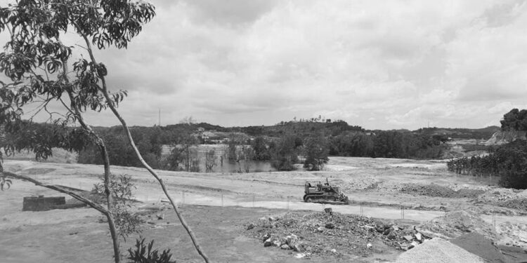 Lokasi perluasan lahan Kampung Tua Patam Lestari. (Foto: Muhamad Islahuddin)