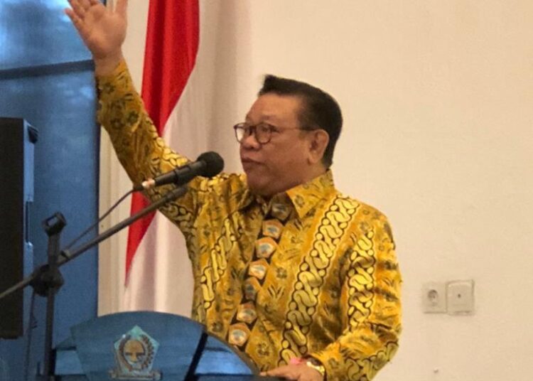 Anggota Wantimpres, HR Agung Laksono. (Foto: Achmad Ristanto).
